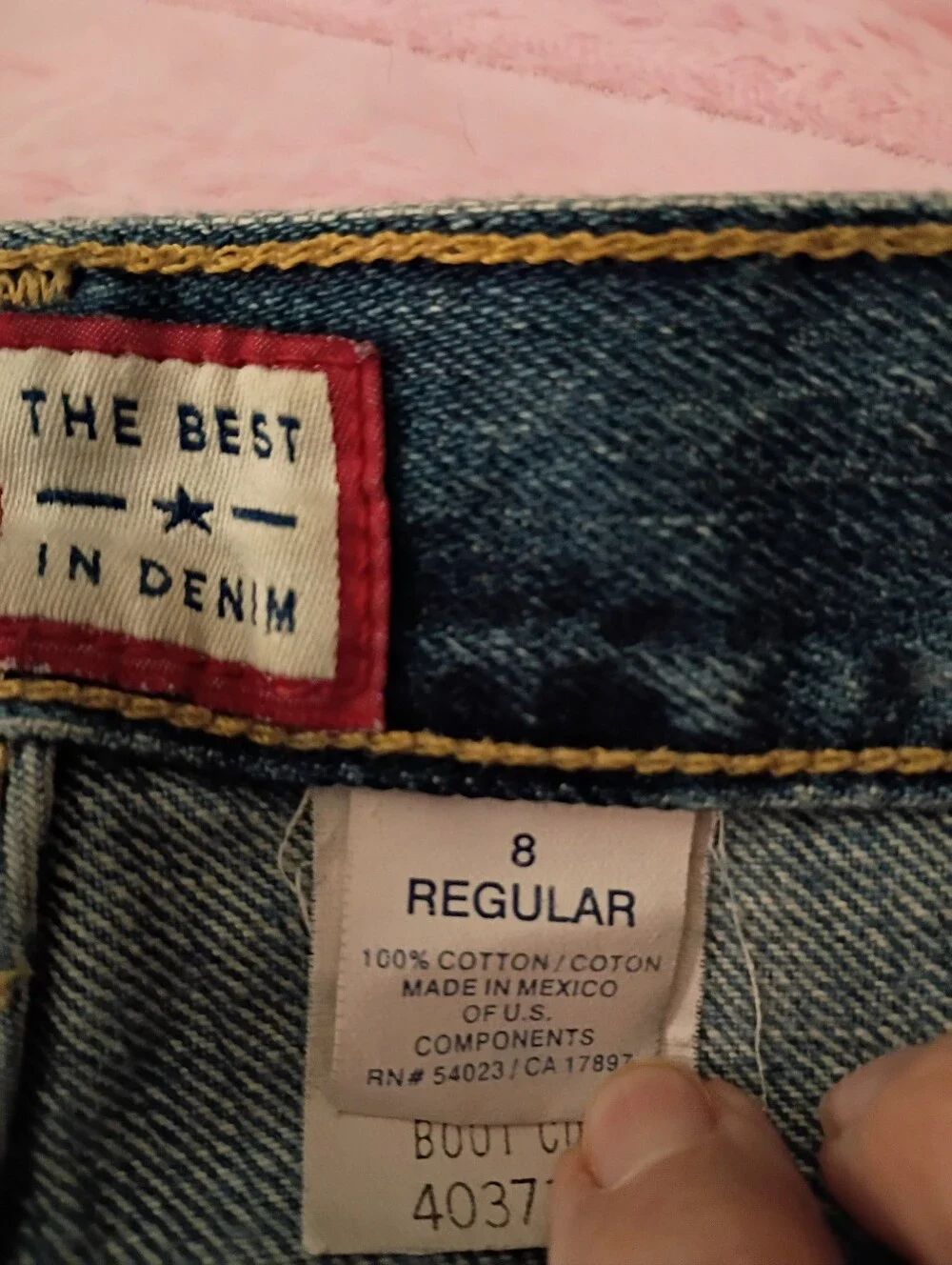 Classic Blue Denim Jeans - Casual Straight Fit